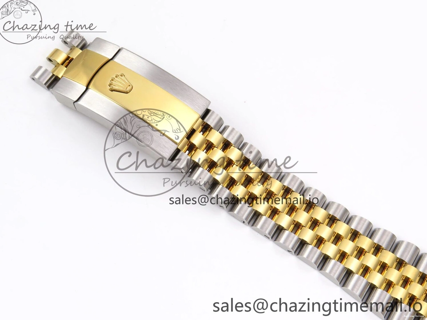 0116 DateJust 41 126333 EWEF Best Edition YG Texuted Dial on SS YG Jubilee Bracelet A Snug 992